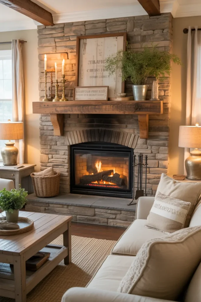 Living Room Ideas With Fireplace