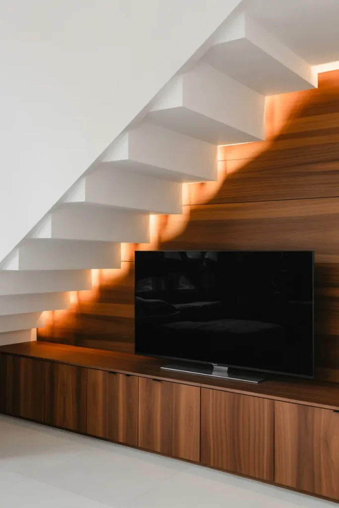 Smart Living Room Under Stairs Ideas