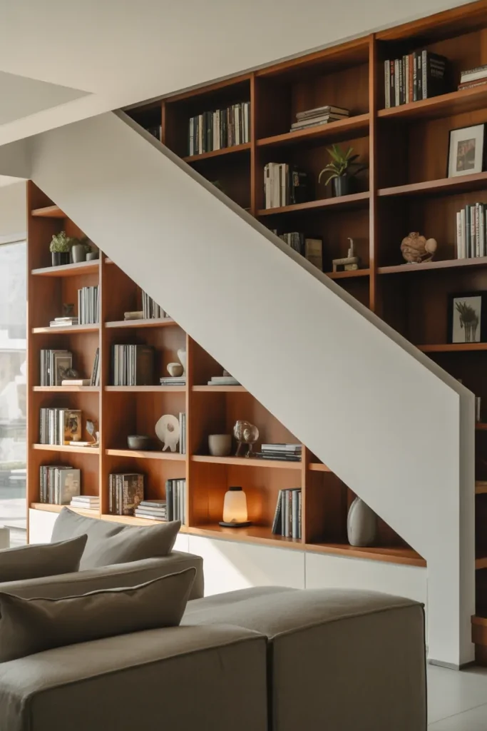 Smart Living Room Under Stairs Ideas