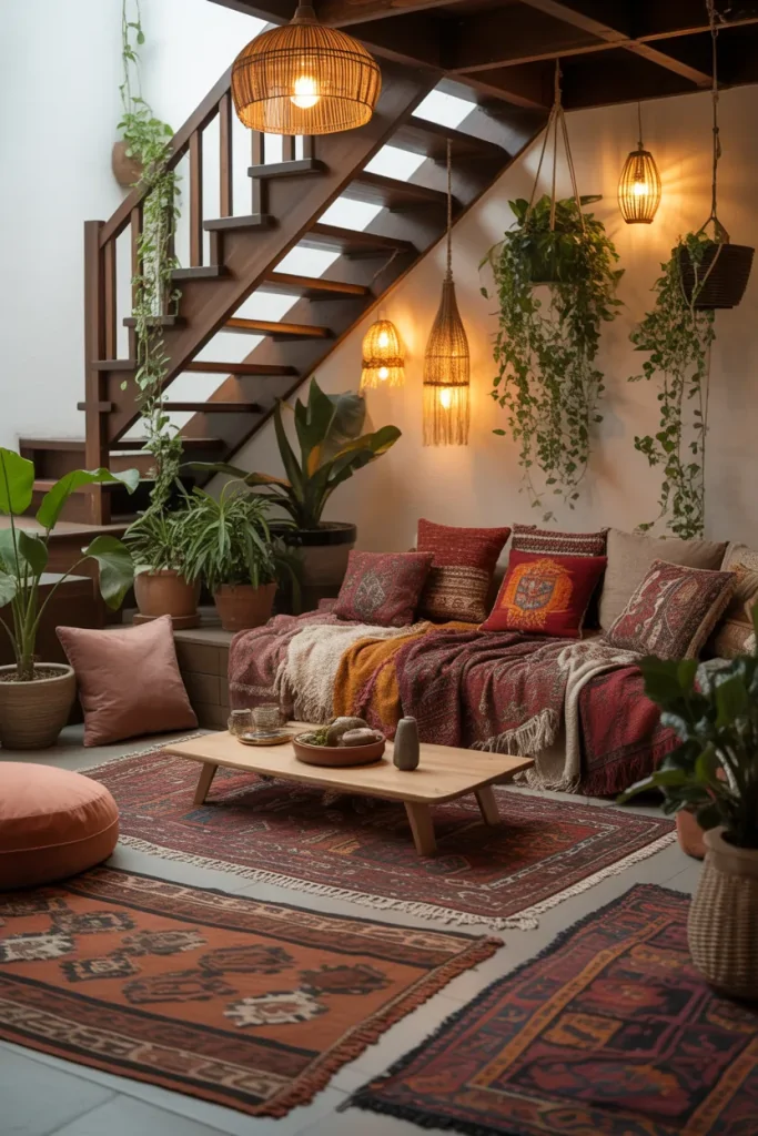Smart Living Room Under Stairs Ideas