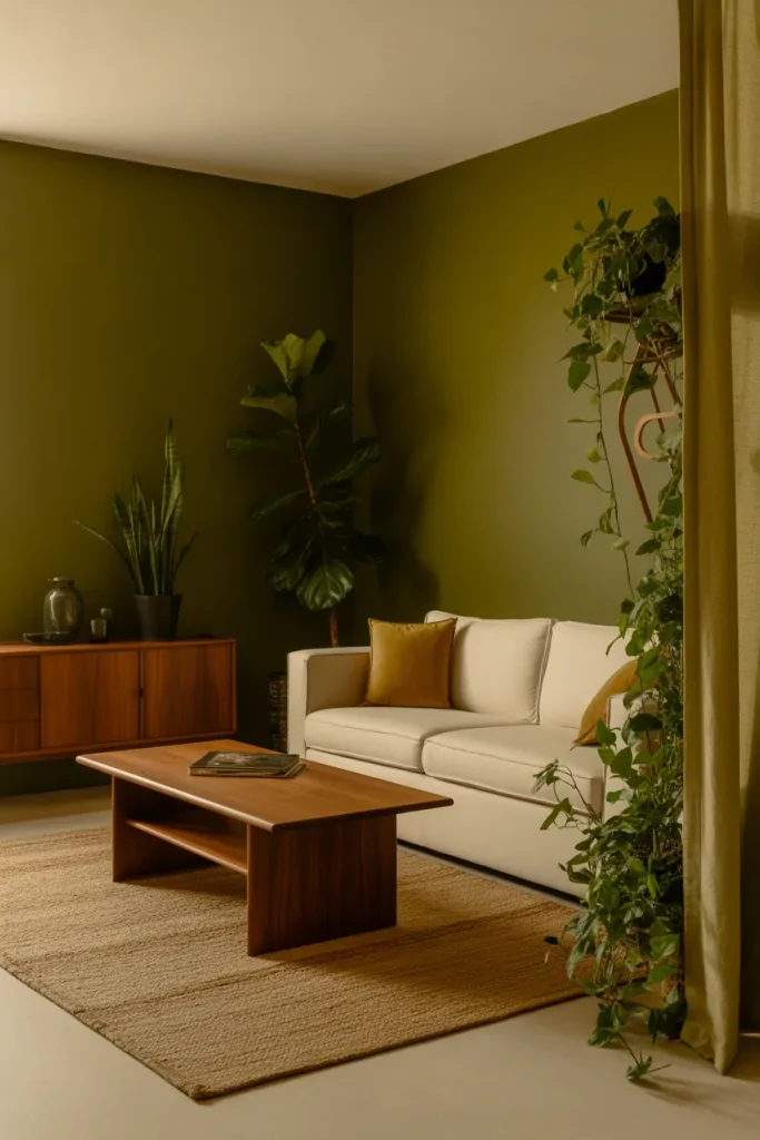 Green Living Room Ideas
