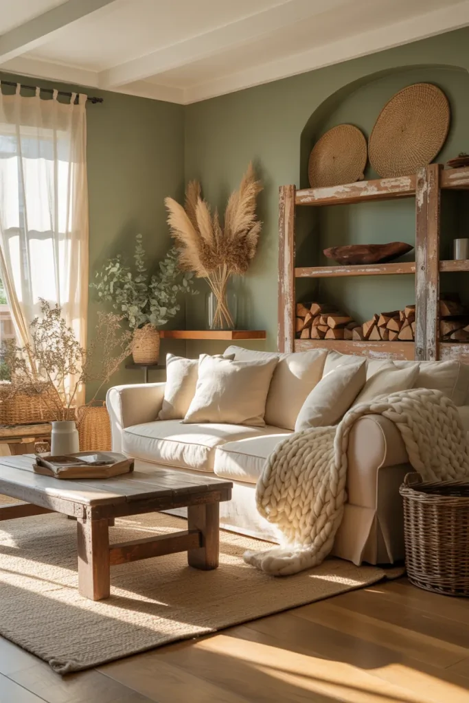 Green Living Room Ideas