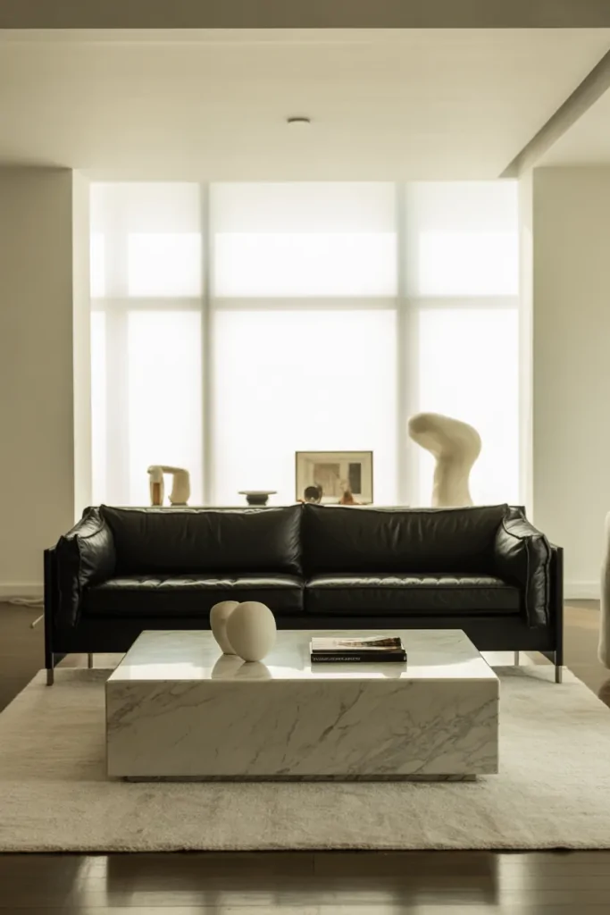 Black Living Room Ideas