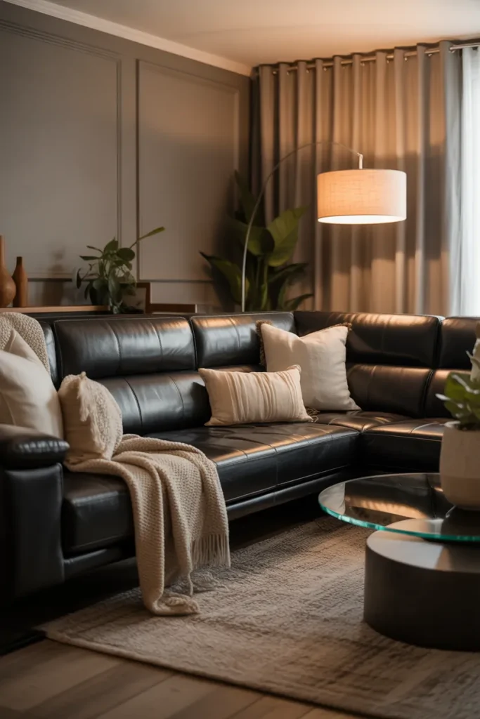 Black Living Room Ideas