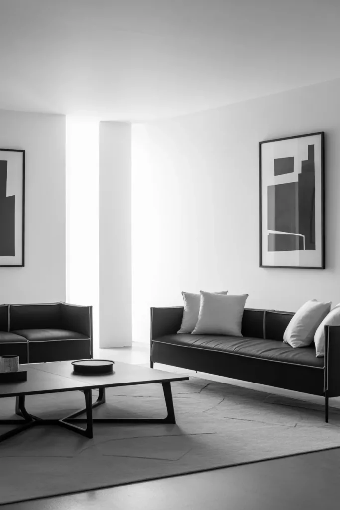 Black Living Room Ideas