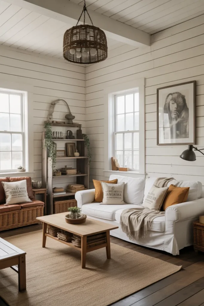 Farmhouse Living Room Ideas