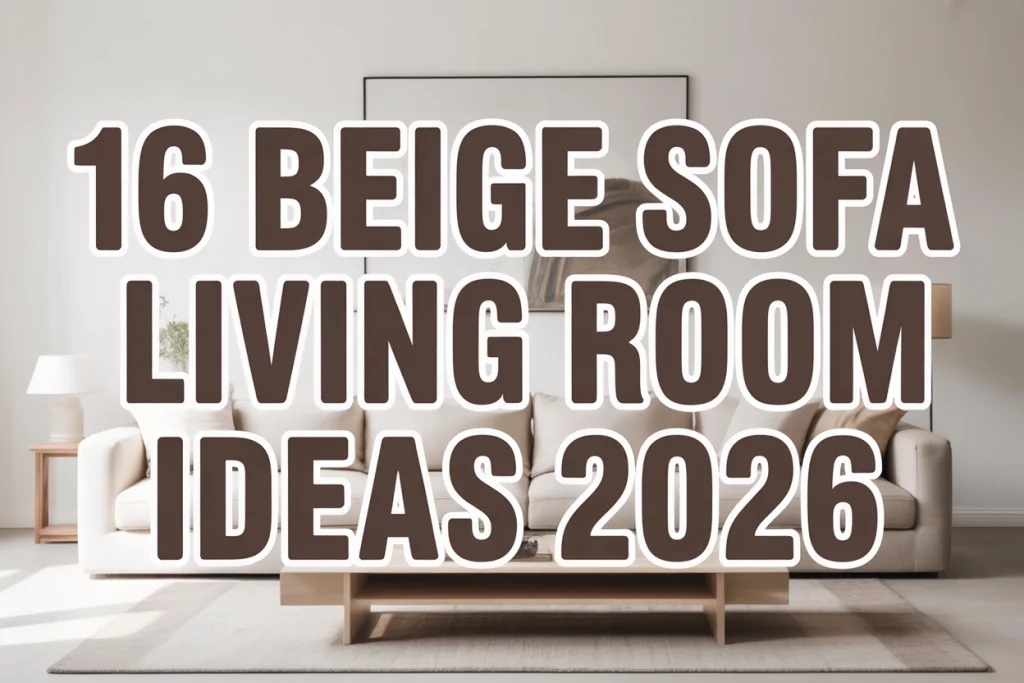Beige Sofa Living Room Ideas