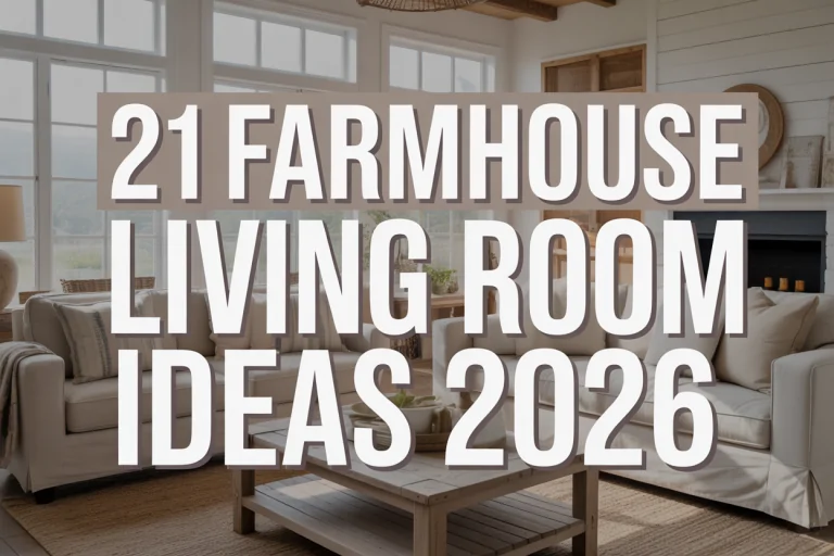 Farmhouse Living Room Ideas