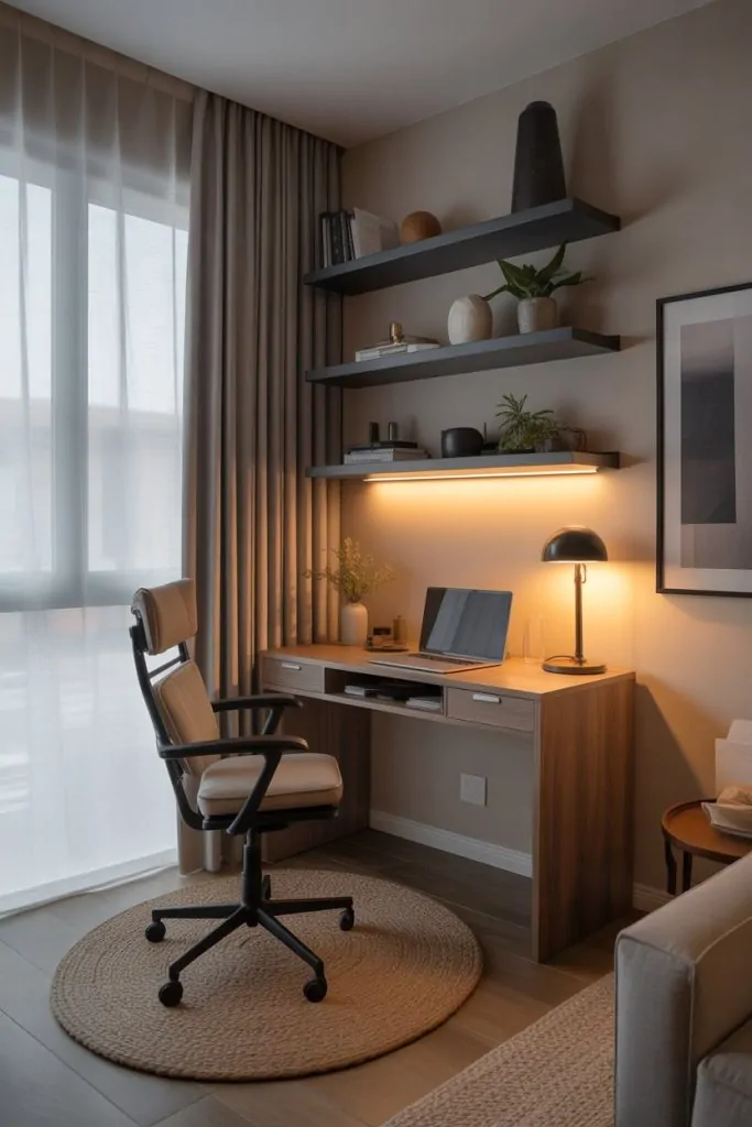Living Room Office Combo Ideas