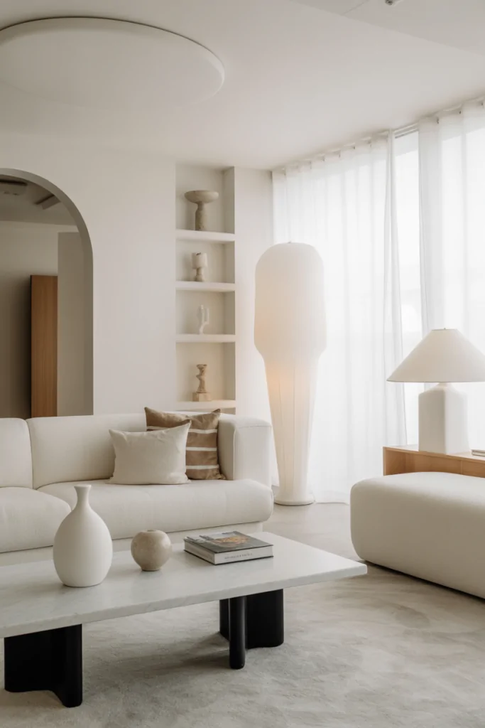 White Living Room Ideas