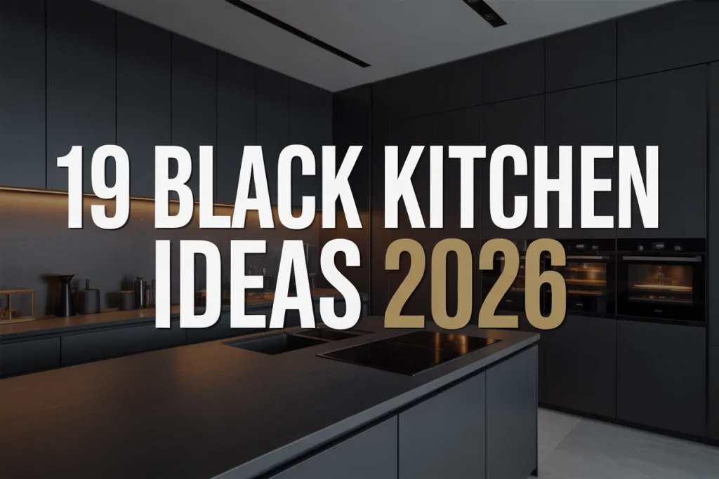Black Kitchen Ideas