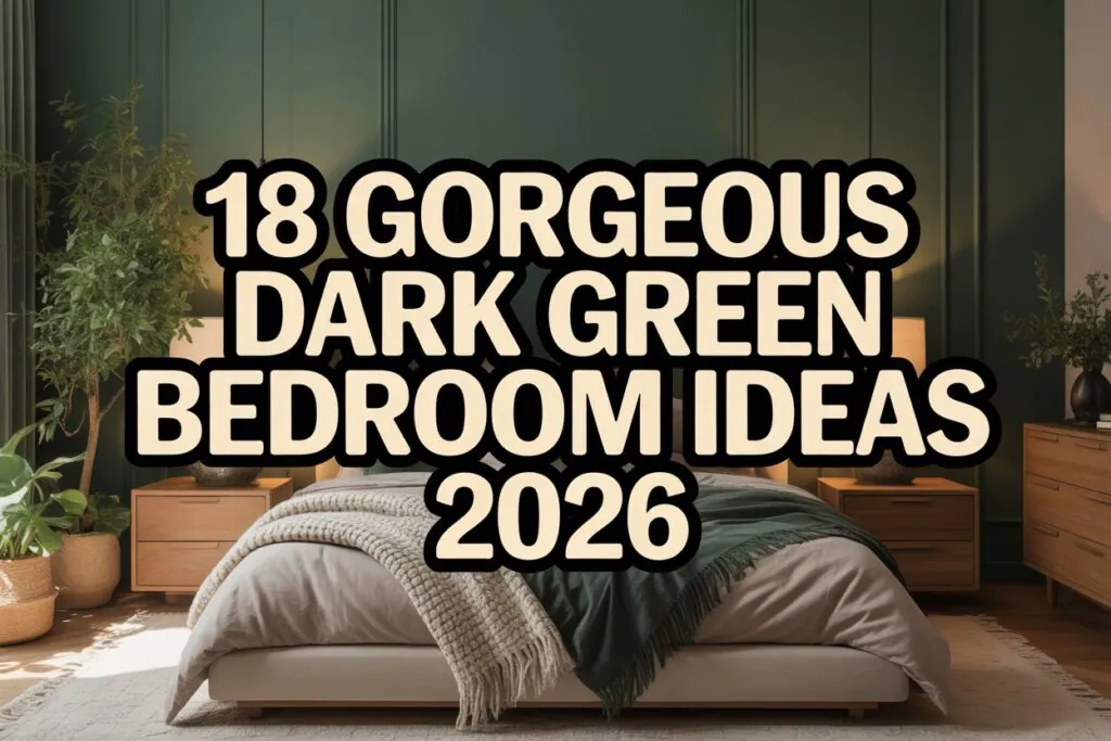 Dark Green Bedroom Ideas