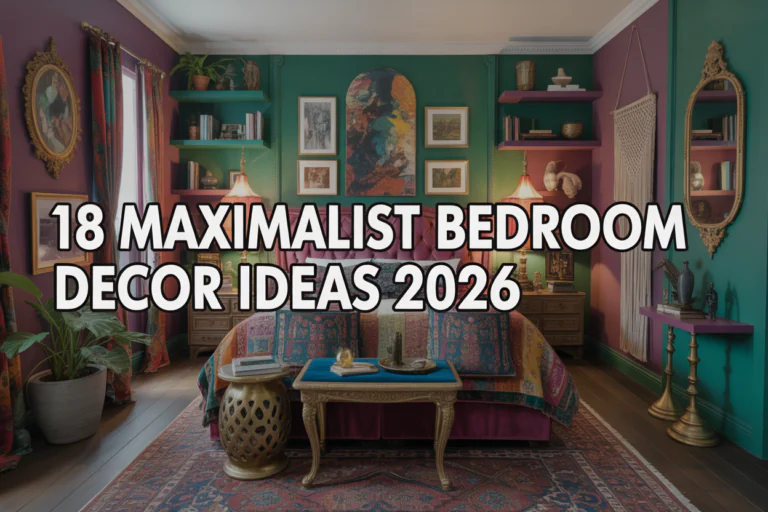 Maximalist Bedroom Decor Ideas