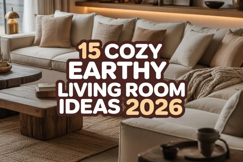 Cozy Earthy Living Room Ideas