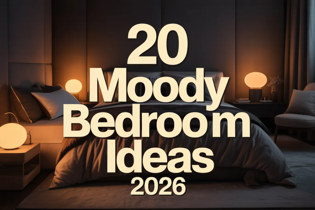 Moody Bedroom Ideas