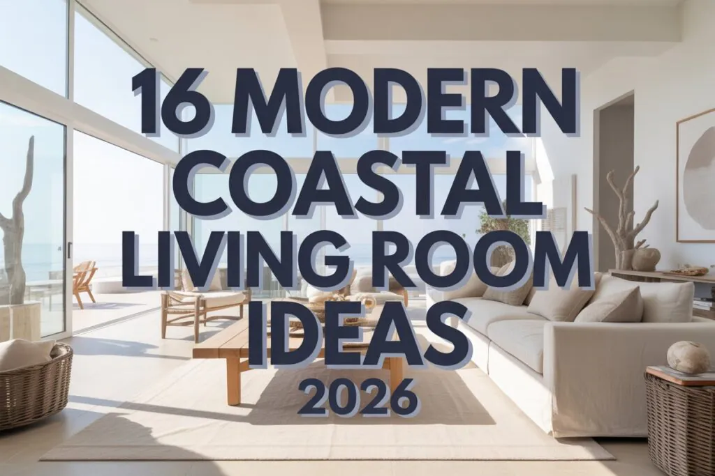 Modern Coastal Living Room Ideas