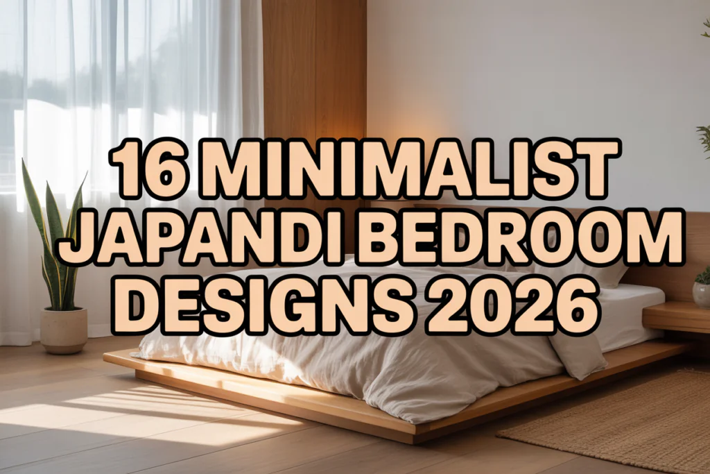 Japandi Bedroom Design Ideas