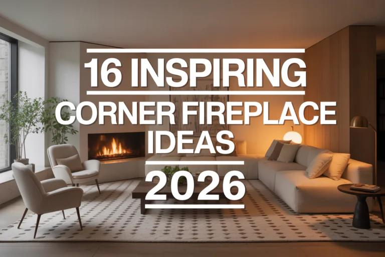Corner Fireplace Ideas
