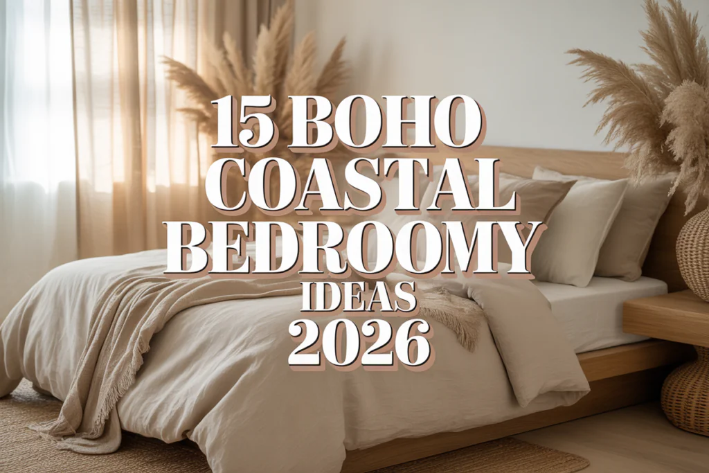 Coastal Boho Bedroom Decor