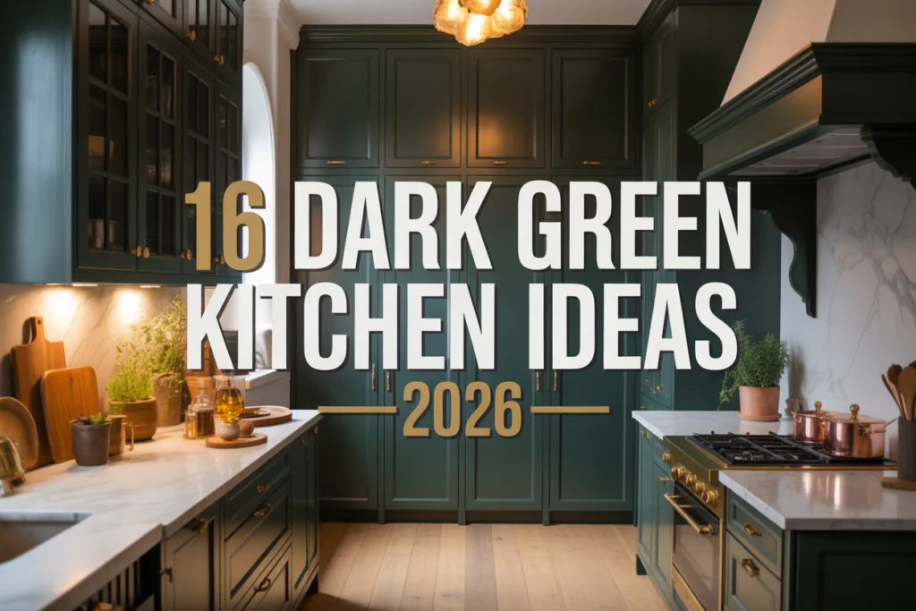 Dark Green Kitchen Ideas