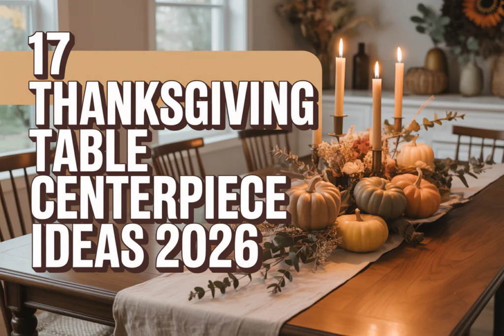 Thanksgiving Table Centerpiece Ideas