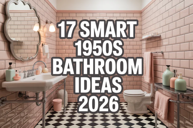 1950s Bathroom Ideas