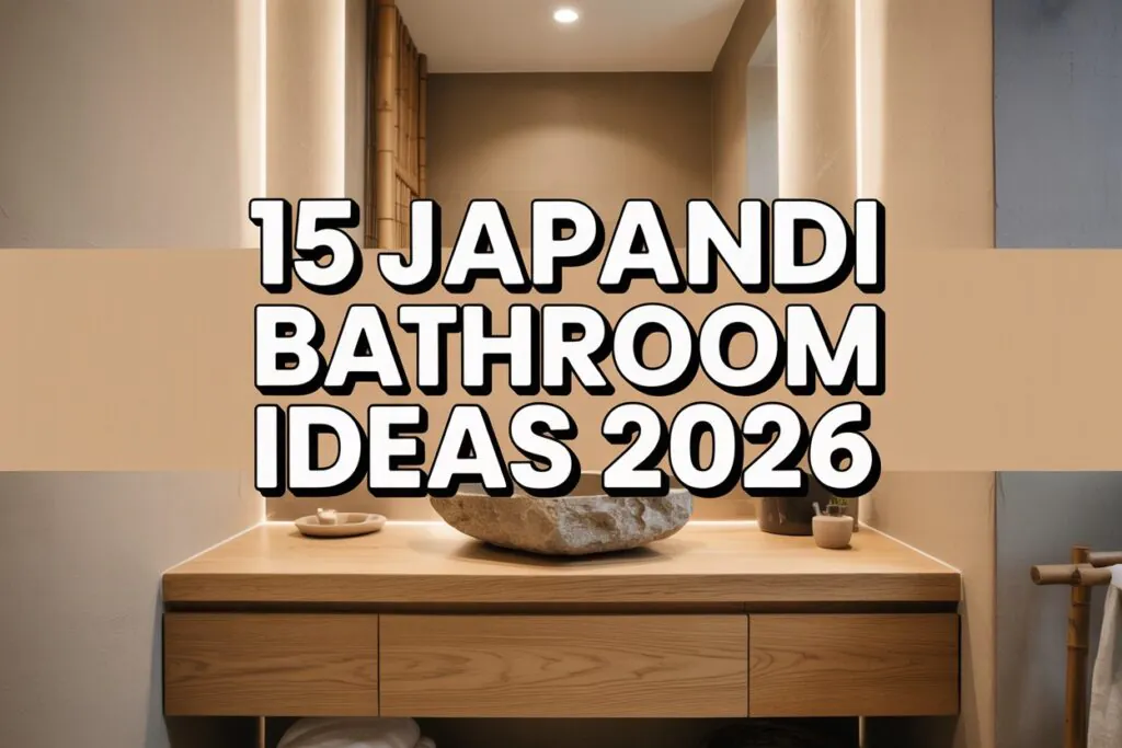 Japandi Bathroom Ideas