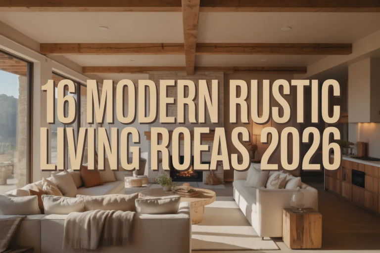 Modern Rustic Living Room Ideas