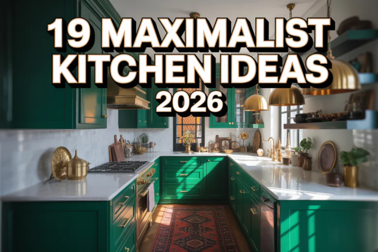 Maximalist Kitchen Ideas