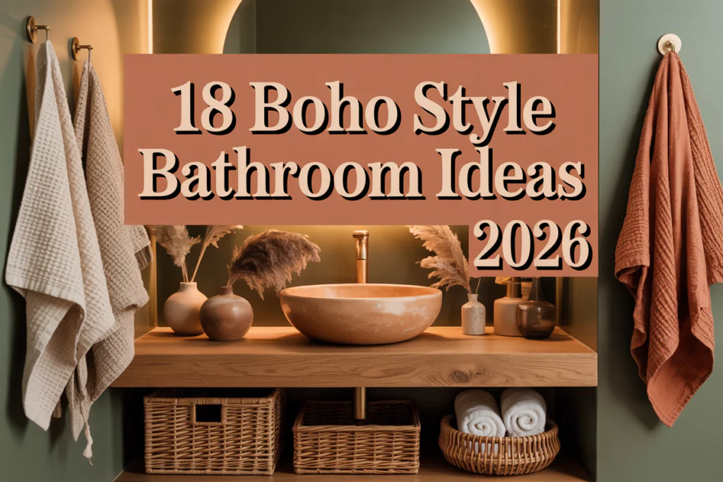 Boho Style Bathroom Ideas
