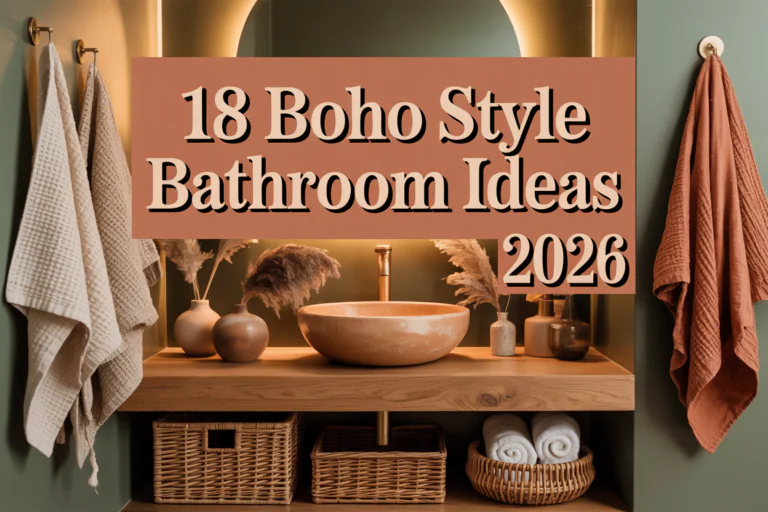 Boho Style Bathroom Ideas