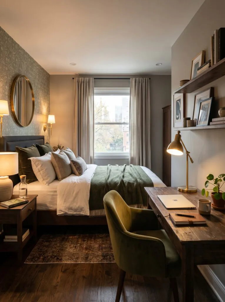 Guest Bedroom with Desk Ideas