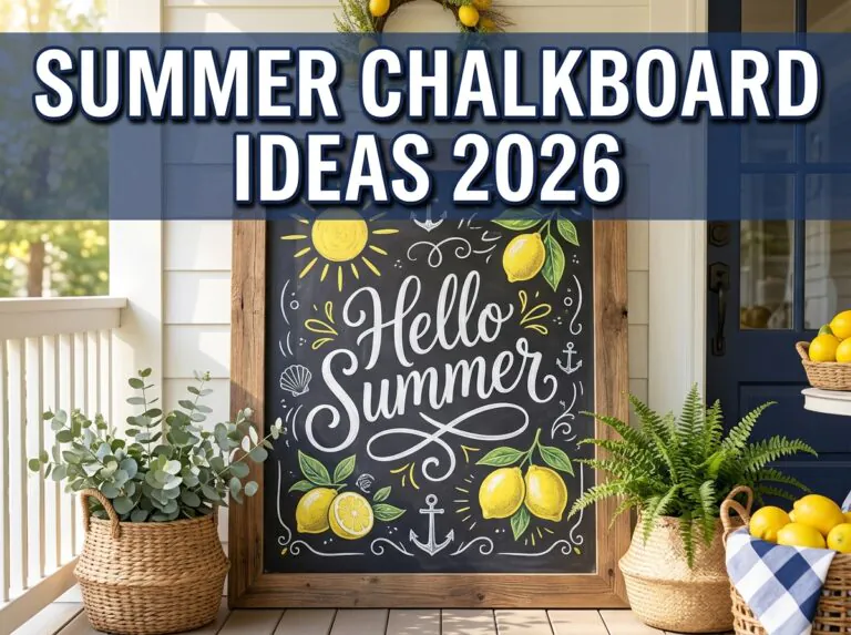 Summer Chalkboard Ideas