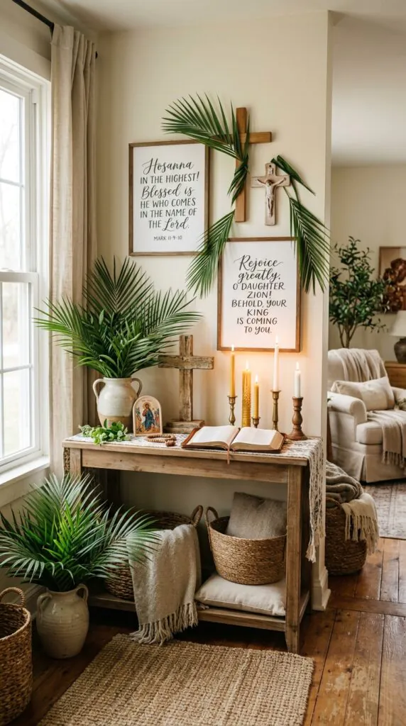 Palm Sunday Home Decoration