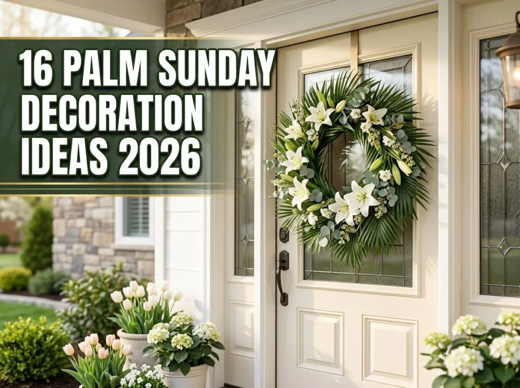 Palm Sunday Home Decoration