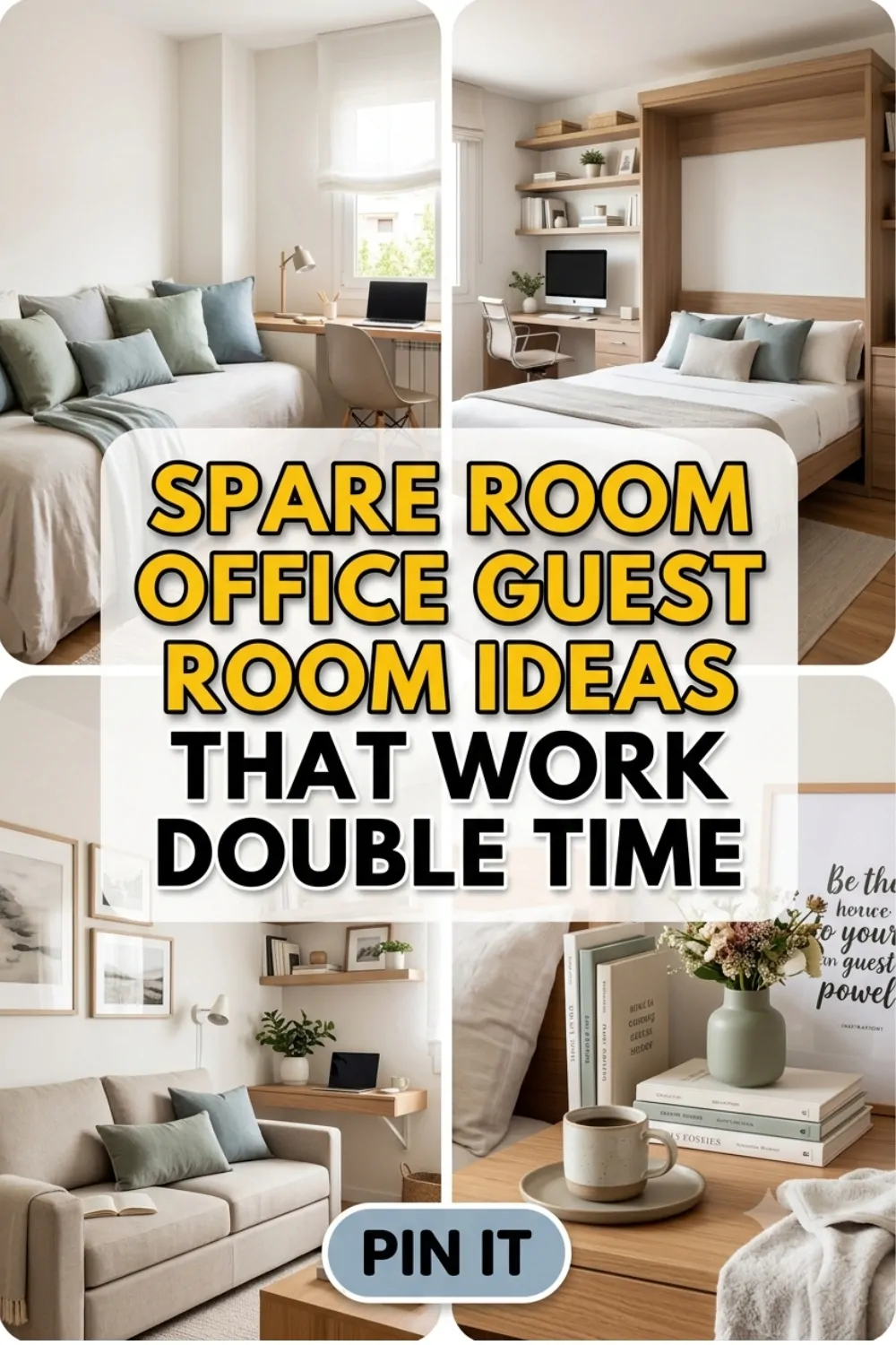 Spare Room Office Guest Room Ideas