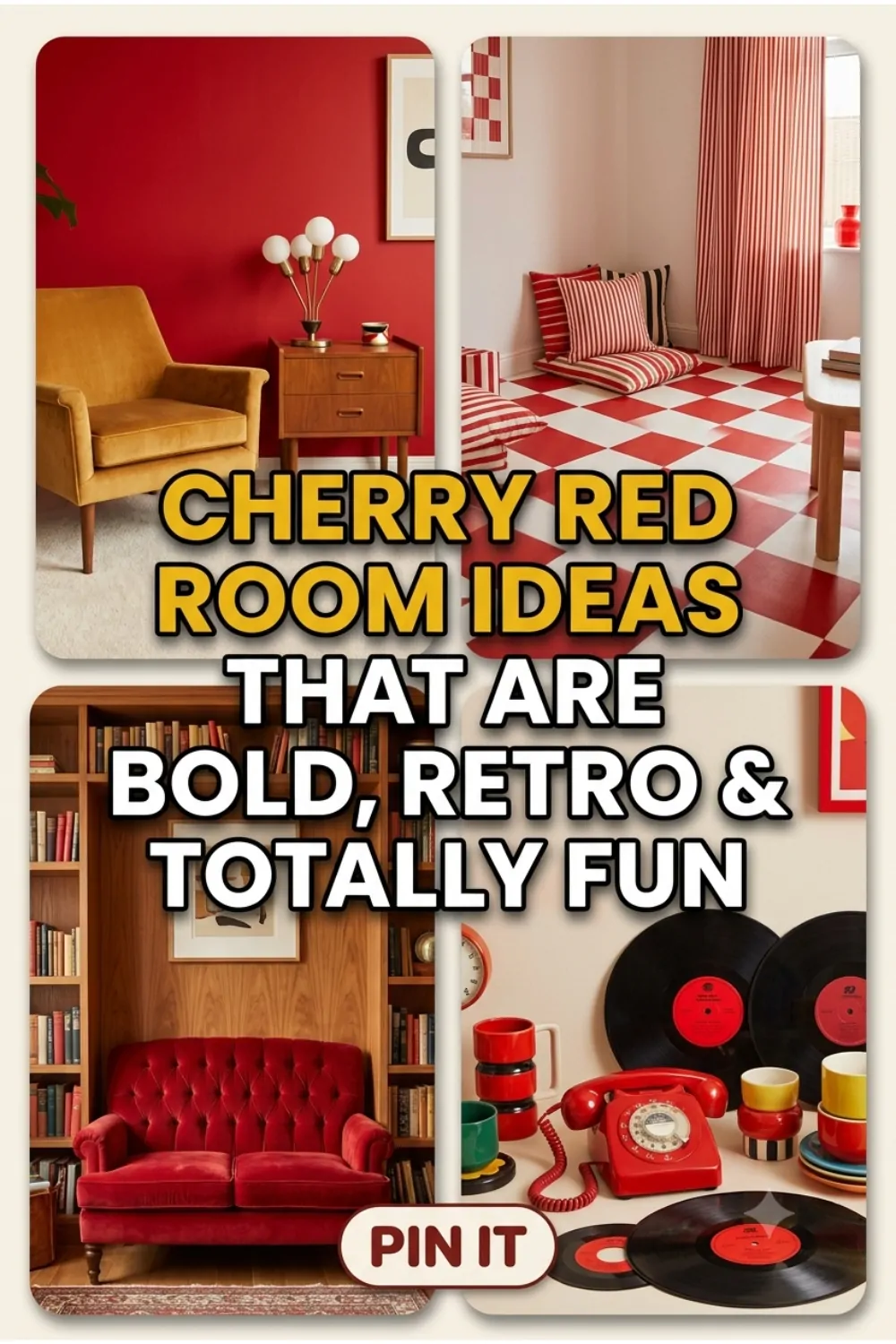 Cherry Red Room Ideas
