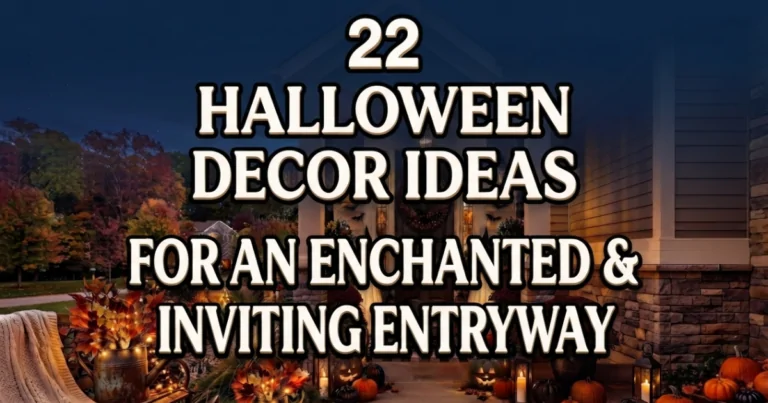 22 Halloween Decor Ideas 2026 That Feel Cozy, Trendy, and Totally Pinterest-Worthy